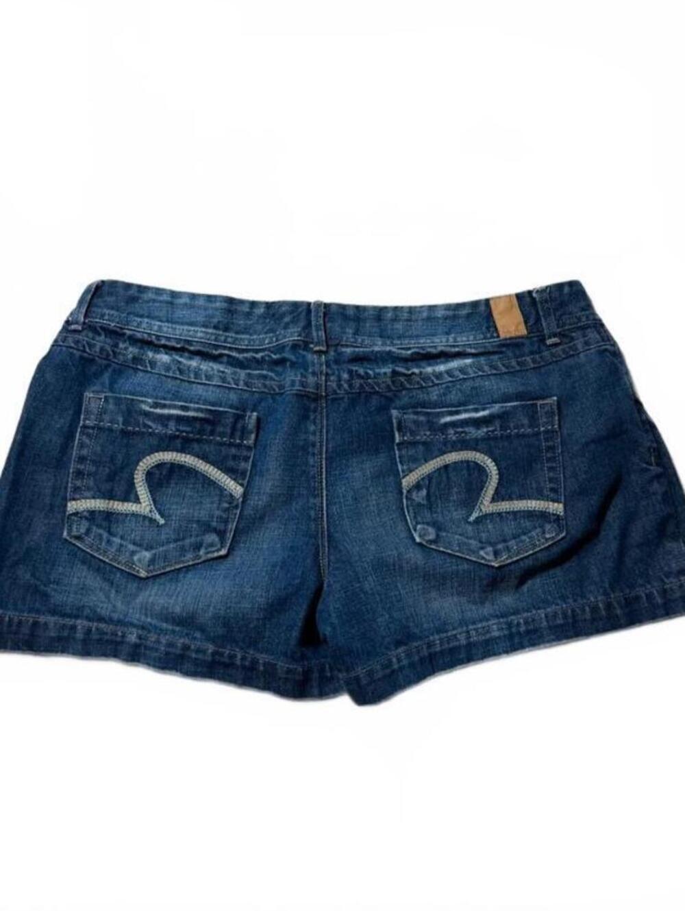 2000s Maurices Denim Mini Shorts Size 15/16